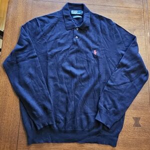 Polo Ralph Lauren Merino Wool Polo Swester XXL